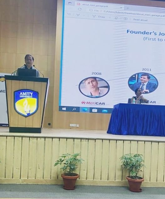 Rakesh Sidana at Amity