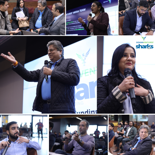 SV SHARKS 3.0 - Get Funding Fast, an event for startup pitching by Sidana Ventures.