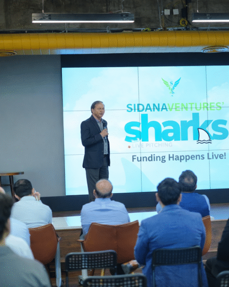 SV SHARKS 4.0 - funding pitching event by Sidana Ventures