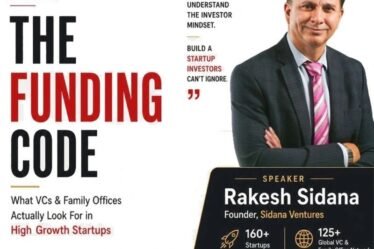 The Funding Code, session by Rakesh Sidana at Startup Stairs