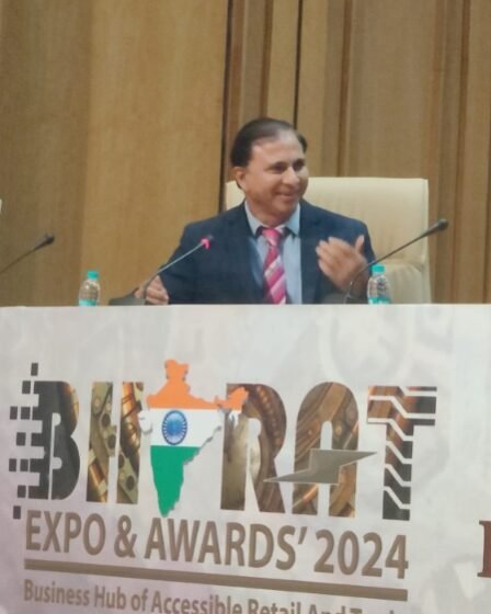 BHARAT Expo and Awards - Rakesh Sidana moderating session.