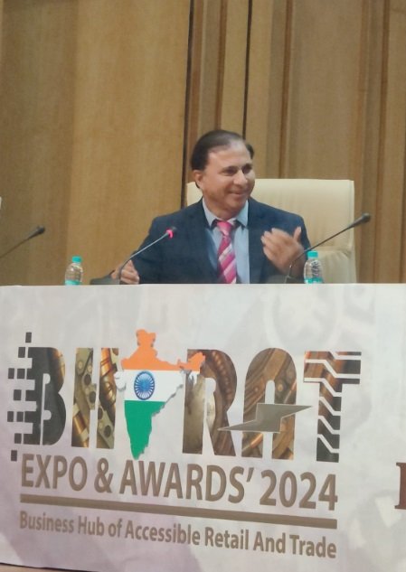 BHARAT Expo and Awards - Rakesh Sidana moderating session.