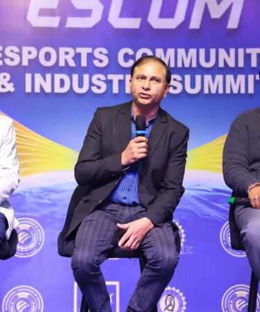 Rakesh Sidana at E-Sports Ceremony to Unveil Trophy for The World ESports Cup