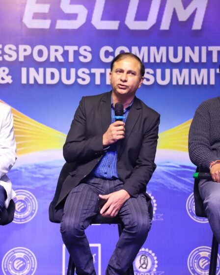 Rakesh Sidana at E-Sports Ceremony to Unveil Trophy for The World ESports Cup